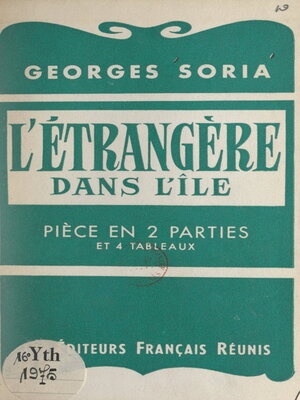 cover image of L'étrangère dans l'île